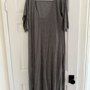Jen's Pirate Booty Gray Midi Dress